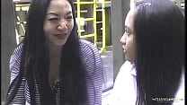 Asian babes Jade and Loni enjoy some hardcore interracial sex